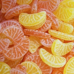 Bonbons Tranche d'Orange et de Citron