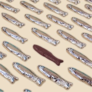 Sardines chocolat au lait