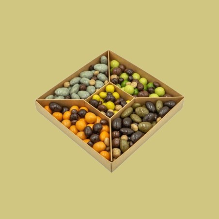 Coffret dégustation 5 cases