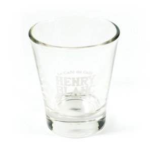 Verres à café Henry Blanc