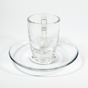 Tasse à café Henry Blanc verre