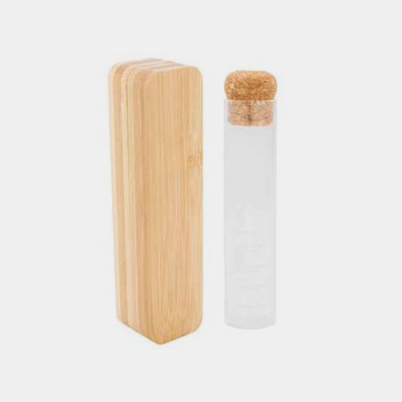 Infuseur à thé et sa boîte en bambou