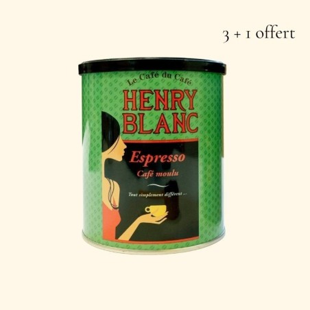 Promo - 3 Espresso moulu  + 1 offert