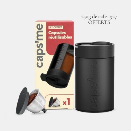 Coffret Caps'me Dolce Gusto®+ 250g de café 1927 offerts