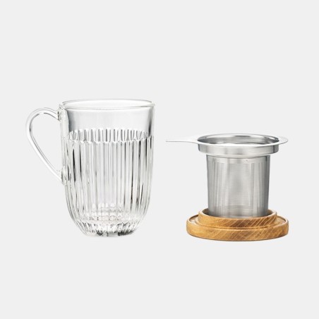 Grande tasse transparente