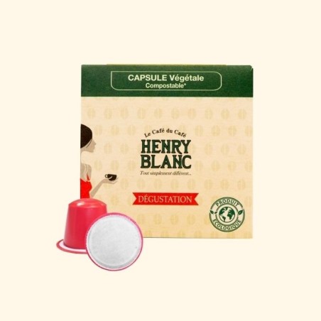 Dégustation • capsules végétales