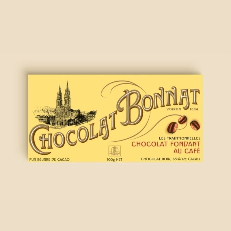 Chocolat Bonnat Fondant au Café