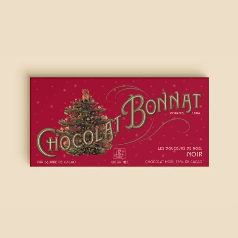 Chocolat Bonnat Noir de Noël