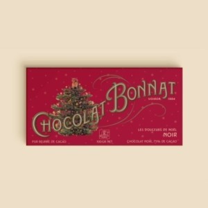 Chocolat Bonnat Noir de Noël